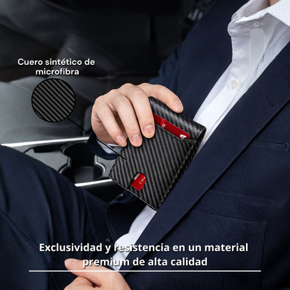 Cartera de cuero Italiano